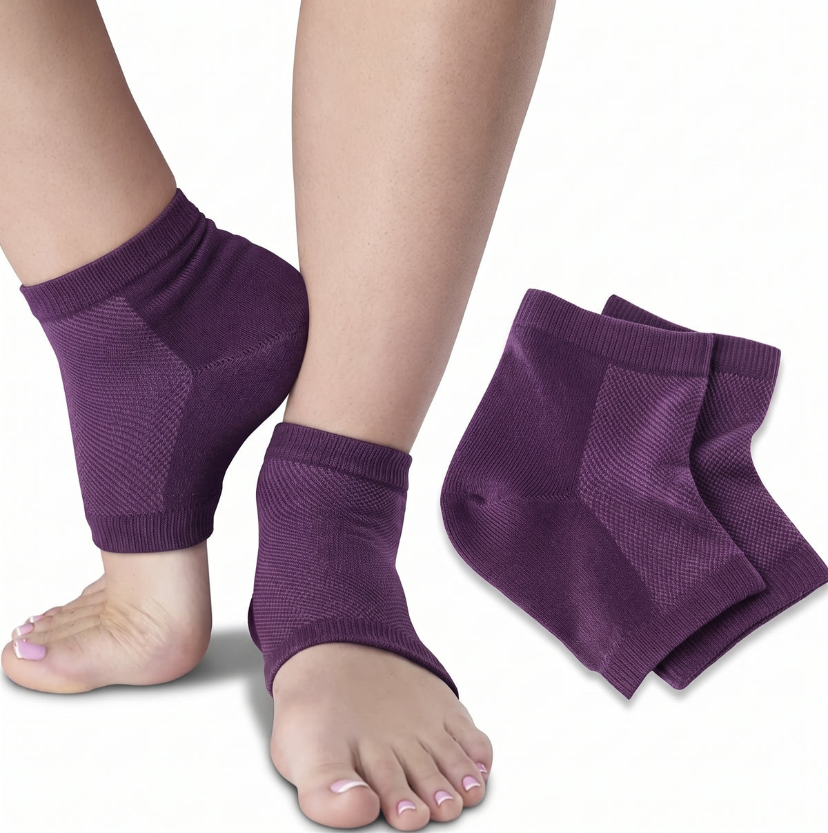 Moisture Heels Socks