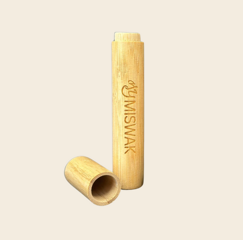 Bamboo Brush Holder